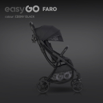EasyGo Faro Ebony Black Jalutusk&auml;ru