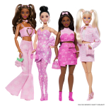Nukk Mattel Barbie Deluxe Style Bright Pink Skort Curvy