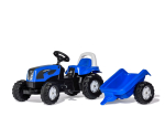 Traktors ar pedāļiem un piekabi Rolly Toys Rolly KID Landini 011841