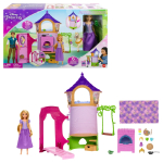 Nukumaja nukuga Mattel Disney Princess Rapunzel's Tower