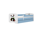 Lastevoodi ilma madratsita/sahtlita Kocot Kids BabyDreams Blue panda 2, sinine