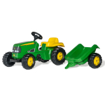 Traktors ar pedāļiem un piekabi Rolly Toys Rolly KID John Deere 012190