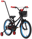 Laste jalgratas Tabou Rocket ST 18", must/punane