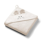 Kapuutsiga beebir&auml;tik BabyOno 1553/05 Bamboo Beige