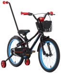 Laste jalgratas Tabou Rocket ST 12", must/punane