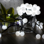 J&otilde;ulu valguskett Mullid Cold White 100 LED 11 m