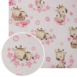 G/v komplekts GIRAFFE pink K-2P120 (sega,spilvens)