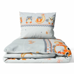 G/v komplekts OWLS grey K-2P135 (sega,spilvens)