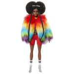 Nukk Mattel Barbie Extra Rainbow Coat