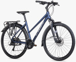 Naiste matkajalgratas Unibike Flash EQ LDS 28", tume sinine