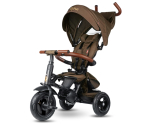 Laste kolmerattaline jalgratas Qplay Rito Deluxe Brown