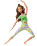 Nukk Mattel Barbie Made to Move Brunette