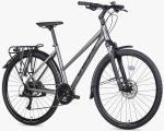 Naiste matkajalgratas Unibike Flash EQ LDS 28", grafiit
