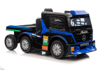 Laste elektriauto Mercedes XMX622B Semi-trailer LCD Tumesinine