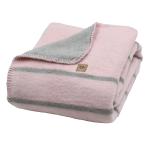 Laste puuvillane pleed Zaffiro Alba 75x100 cm Baby Pink