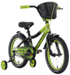 Laste jalgratas Tabou Rocket 20", must/roheline