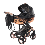 Junama Heart Black Rose Gold Lapsevanker 2 in 1