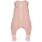Musliinist beebi magamiskott jalgadega Zaffiro Malaga 2,5 TOG 1-2y Baby Pink