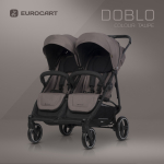 Euro-Cart Doblo Taupe Kaksikute vanker