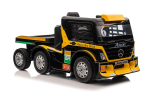 Laste elektriauto Mercedes XMX622B Semi-trailer LCD Kollane