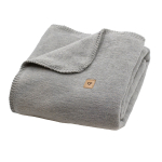 Laste puuvillane pleed Zaffiro Oslo 100x150 cm Grey