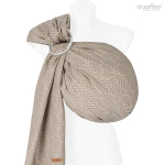Zaffiro HugMe Leaves 70x195 cm Beige R&otilde;ngaslina