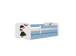 Lastevoodi ilma madratsita/sahtlita Kocot Kids BabyDreams Blue Wednesday, sinine