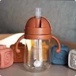 Kidnort Bringebaer Teddy Brown Raskusega k&otilde;rrega joogitops 240 ml