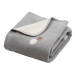 Laste puuvillane pleed Zaffiro Bari 100x150 cm Grey
