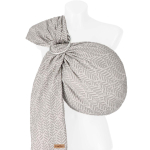 Zaffiro HugMe Leaves 70x195 cm Grey R&otilde;ngaslina