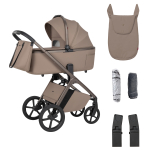 Carrello Vector CRL-6700 Flannel Beige Lapsevanker 2 in 1