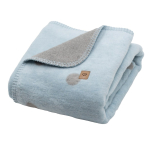 Laste puuvillane pleed Zaffiro Bari 100x150 cm Baby Blue