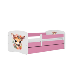 Lastevoodi ilma madratsita/sahtliga Kocot Kids BabyDreams Pink bambi, roosa