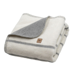 Laste puuvillane pleed Zaffiro Alba 100x150 cm Grey