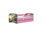Lastevoodi ilma madratsita/sahtliga Kocot Kids BabyDreams Pink ship, roosa