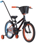 Laste jalgratas Tabou Rocket CS 12", must/oranž