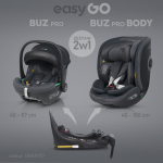 EasyGo Buz Pro + Buz Pro Body Granito Turvatoolide komplekt 0-36 kg