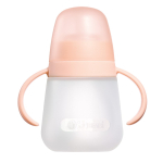 Raskusega k&otilde;rrega tass JBimbi My soft cup 6m+ 270 ml Peach