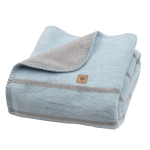 Laste puuvillane pleed Zaffiro Alba 100x150 cm Baby Blue