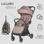 Coccolle Arella Sand Beige Jalutusk&auml;ru