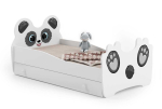 Laste voodi Loomad koos sahtli ja madratsiga 144 cm x 80 cm x 70 cm, panda