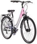 Laste jalgratas Tabou Kinetic 2 JR W 26", hall/roosa
