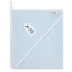 Dvielis ar kapuci BLUE BEAR 80x80cm BL222