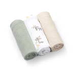 Musliinm&auml;hkmed BabyOno 828/04 Roheline 3 tk