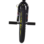 Laste jalgratas Karbon BMX 20", must/laimiroheline