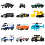 Metallist automudel Mattel Matchbox The Movie Car Collection sortimendis