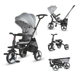 Laste kolmerattaline jalgratas Coccolle Spectra Plus Neutral Grey