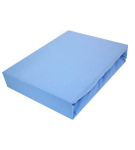 Palags ar gumiju Jersī 140x70 cm Kieczmerscy blue 8035