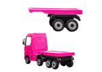 Laste veoauto Mercedes Scania Actros With HL358 Semitrailer Roosa