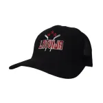 HOKEJAM.LV Latvija Three Star Stick Rapper Suede Snapback nokam&uuml;ts